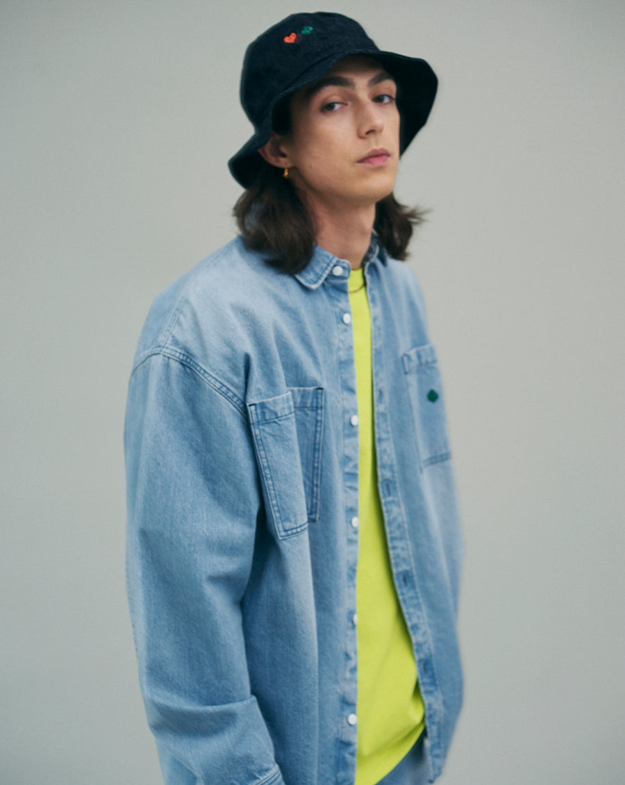 シンプルでおしゃれ WIND AND SEA SDCL (HS) DENIM SHIRT | terepin.com