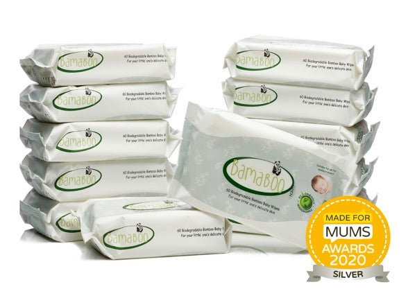 Mama Bamboo silver award winner wipes