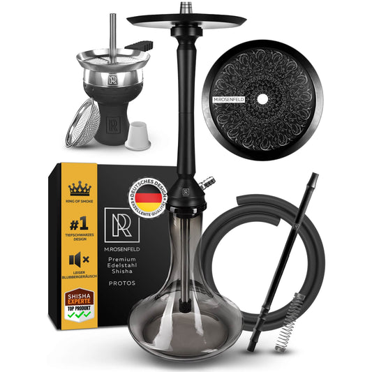 M.Rosenfeld Hookah charcoal burner Black Heat Premium