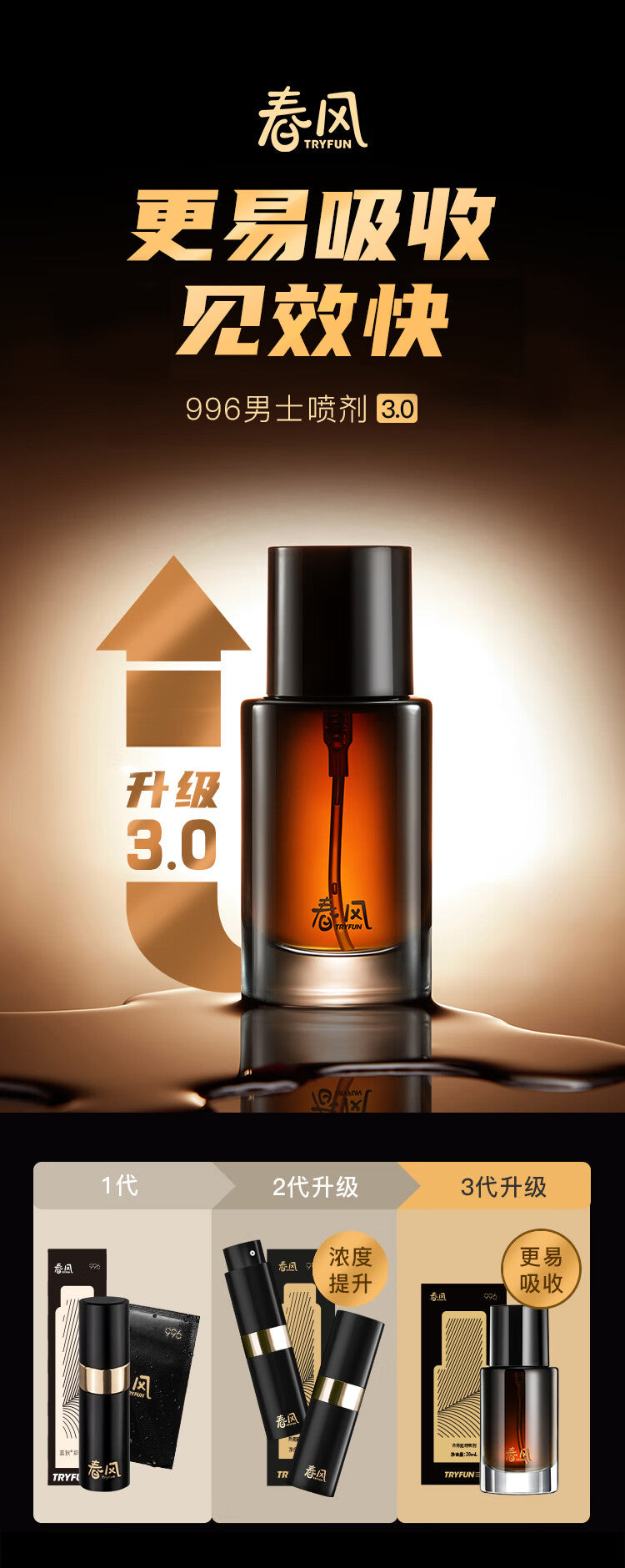 春风996延时喷剂3代30ml