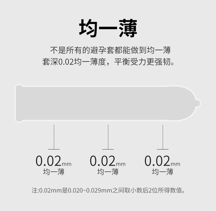 日本冈本0.02安全套12只装