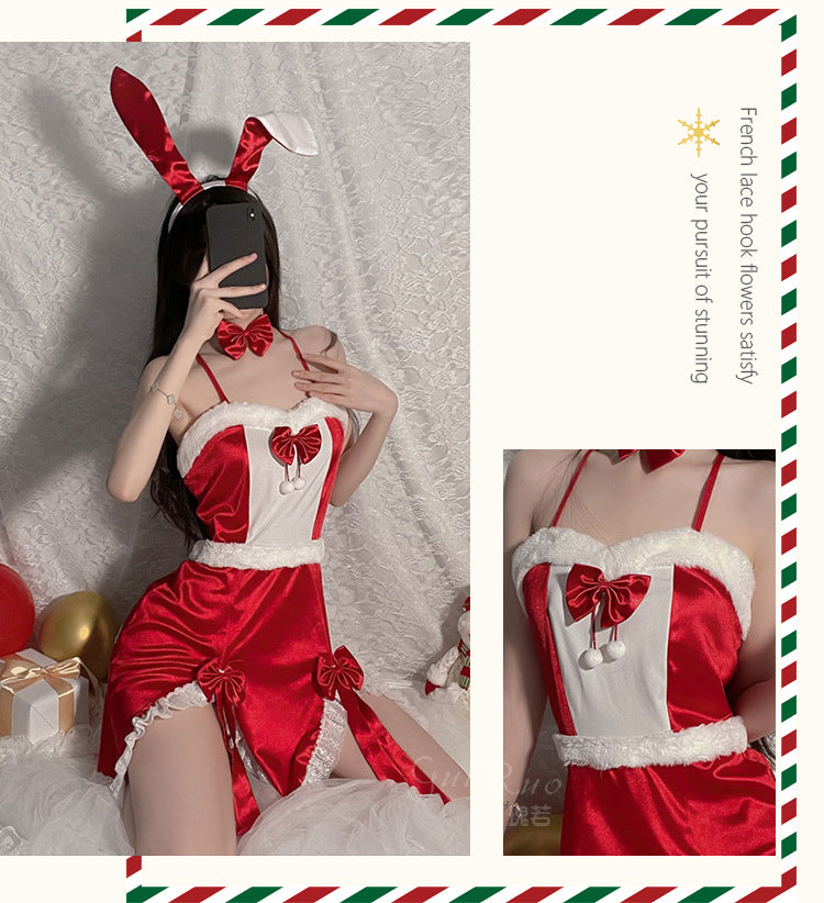 兔女郎的童话世界圣诞短裙装