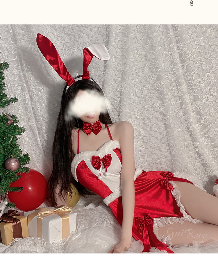 兔女郎的童话世界圣诞短裙装