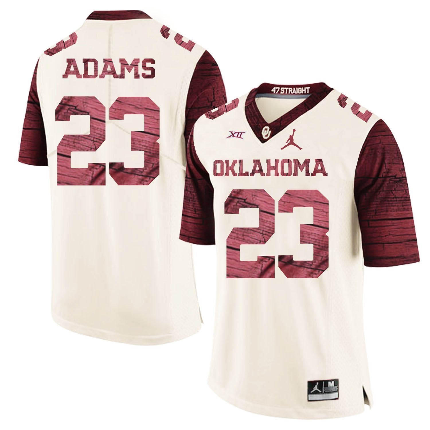 adams football jersey