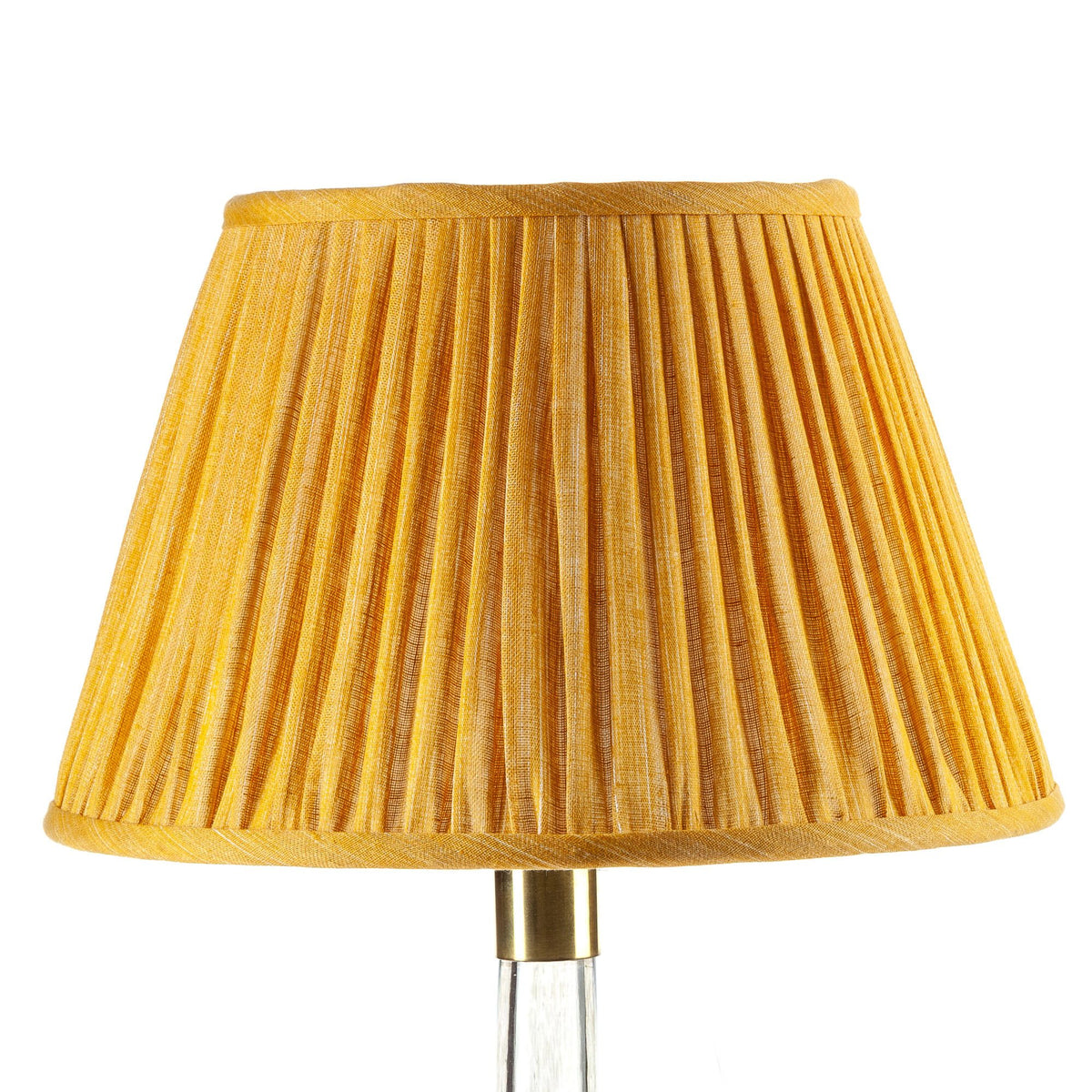 Fermoie Lampshade in Club Yellow - The Ivy House