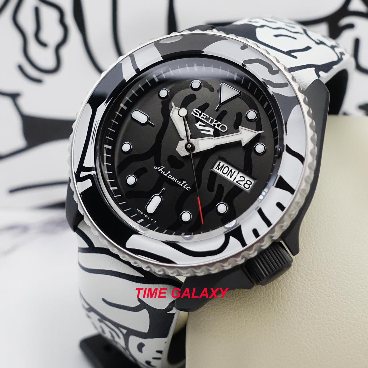 SEIKO 5 Sports Auto Moai SRPG43K1 Limited Edition | Time Galaxy – Time  Galaxy Watch