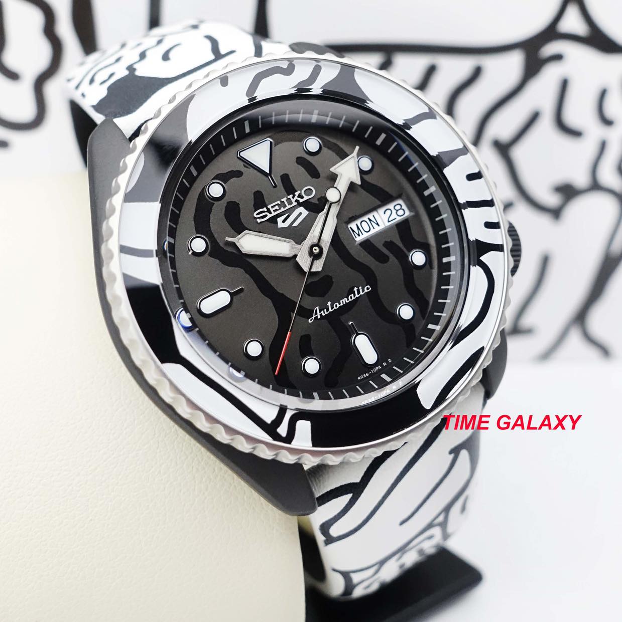 SEIKO 5 Sports Auto Moai SRPG43K1 Limited Edition | Time Galaxy – Time  Galaxy Watch