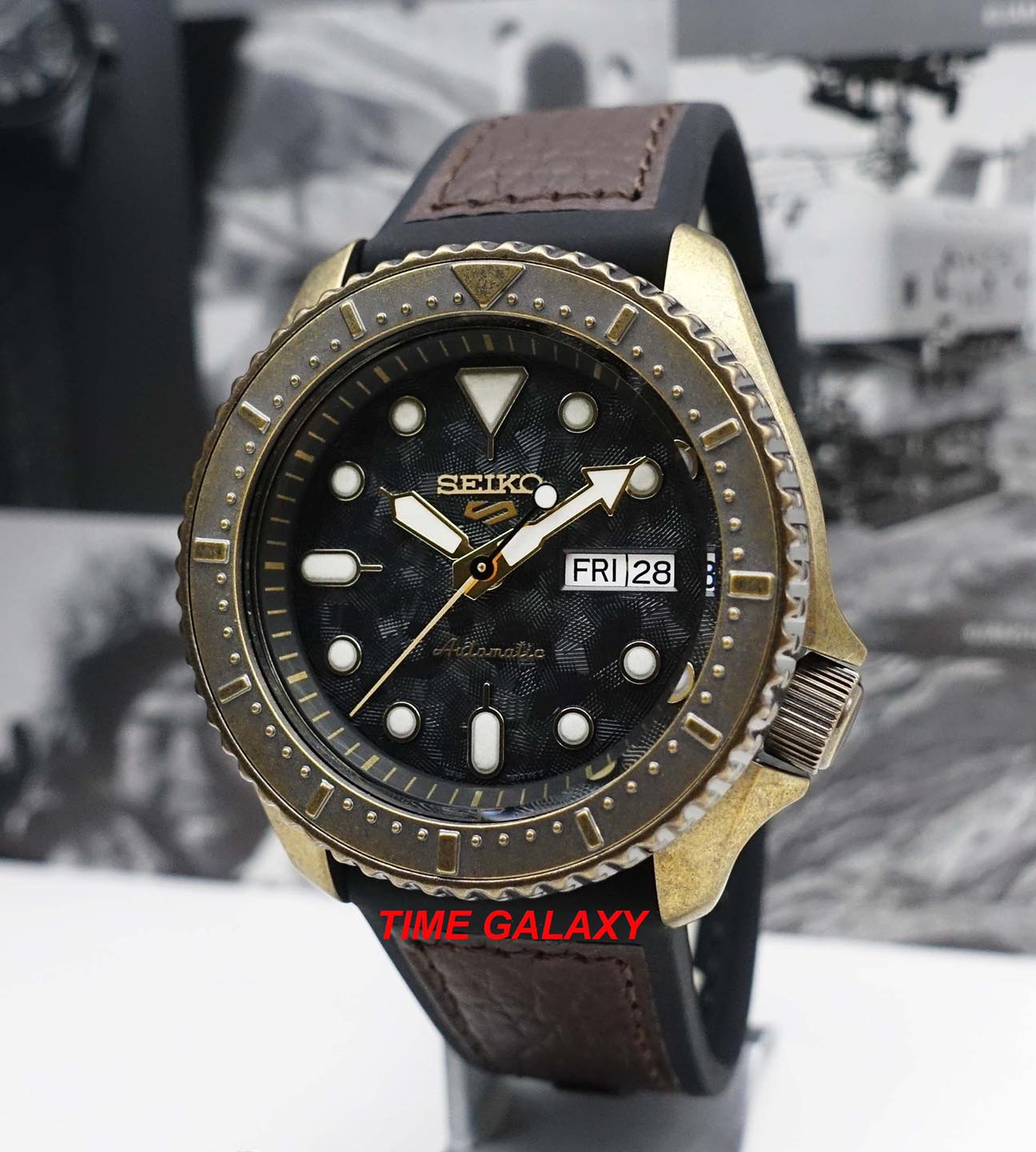 SEIKO 5 Sports Black Vintage SRPE80K1 | Time Galaxy Malaysia – Time Galaxy  Watch