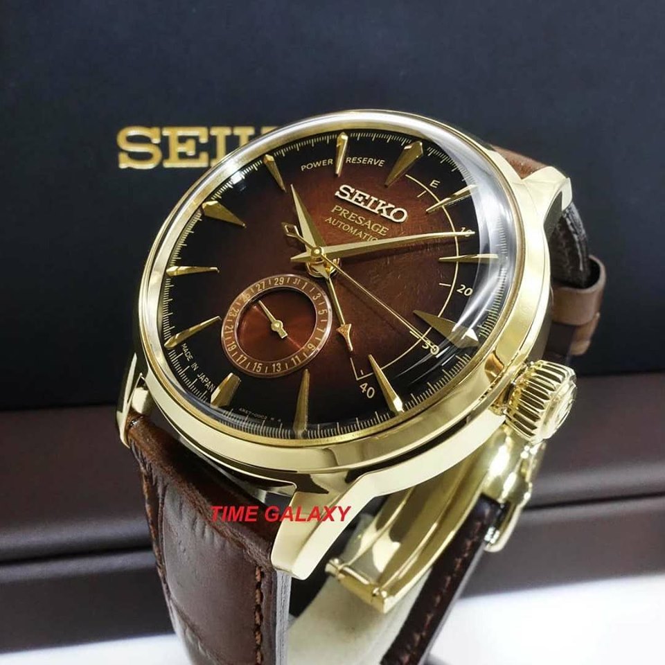 SEIKO Presage SSA3921J1 Old Fashioned Cocktail | Time Galaxy Watch