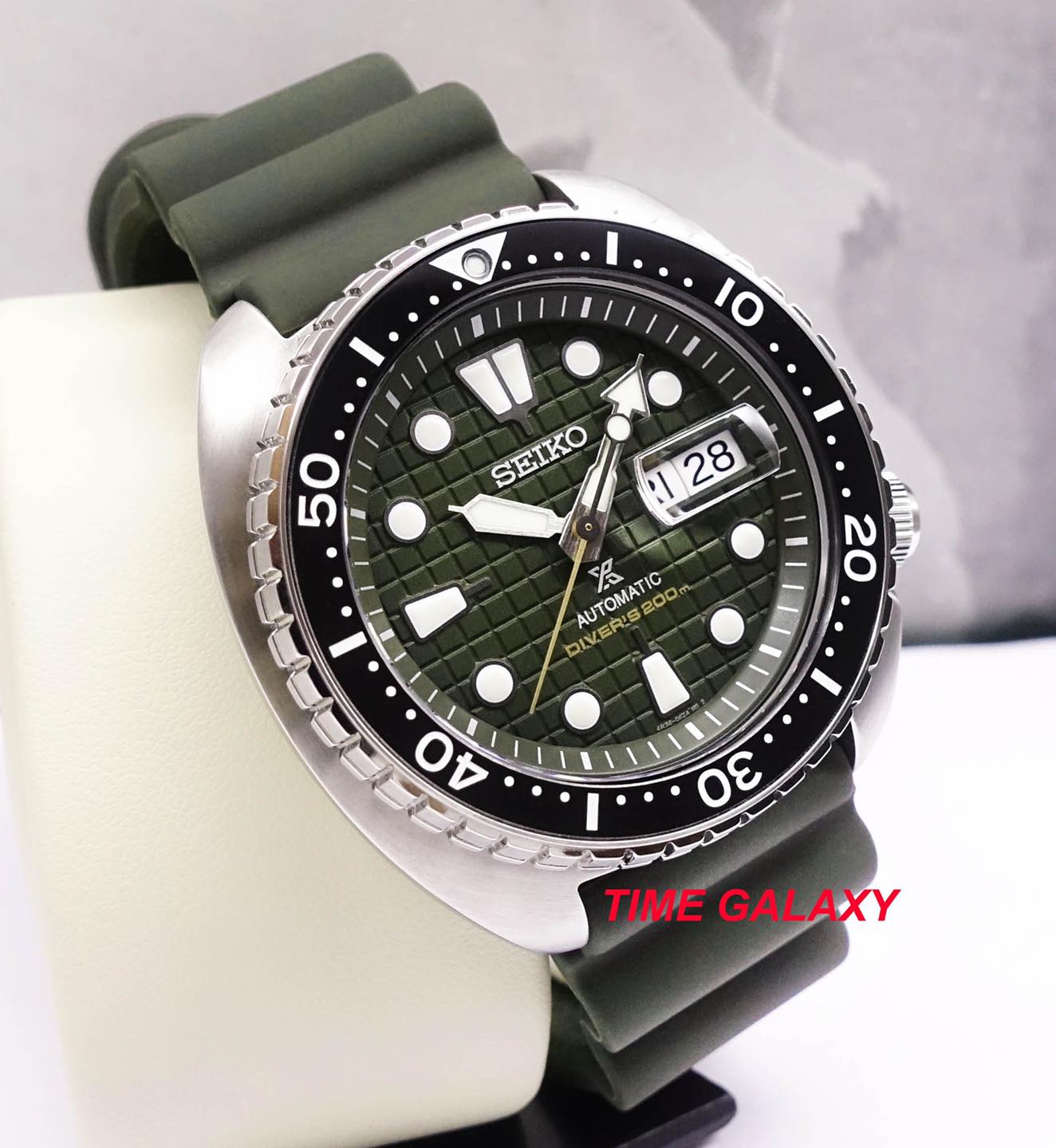 SEIKO Prospex King Turtle Green SRPE05K1 | Time Galaxy Watch