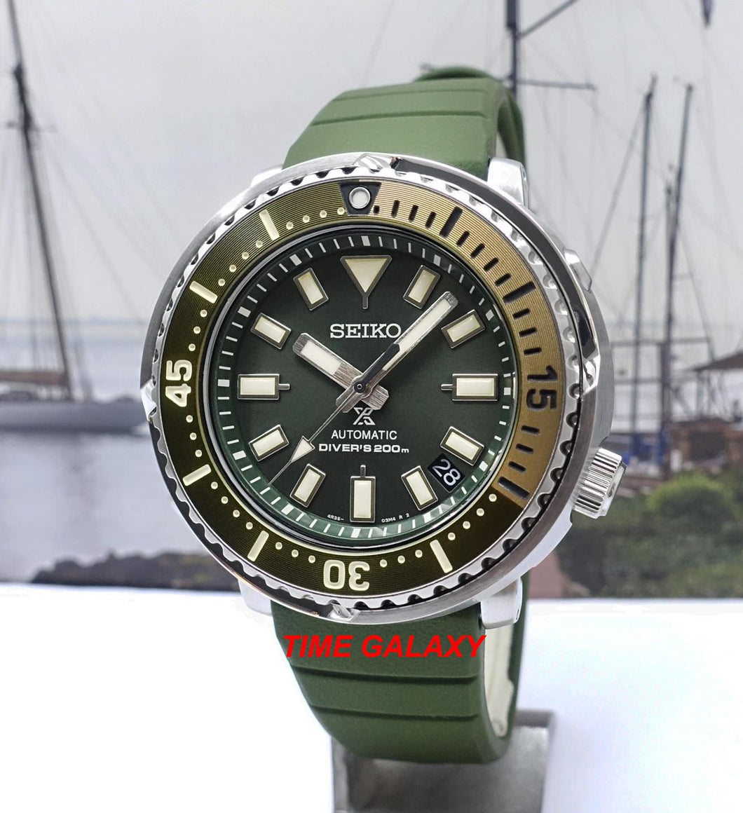 SEIKO Prospex Street Mini Tuna Safari Green SRPF83K1 | Time Galaxy – Time  Galaxy Watch