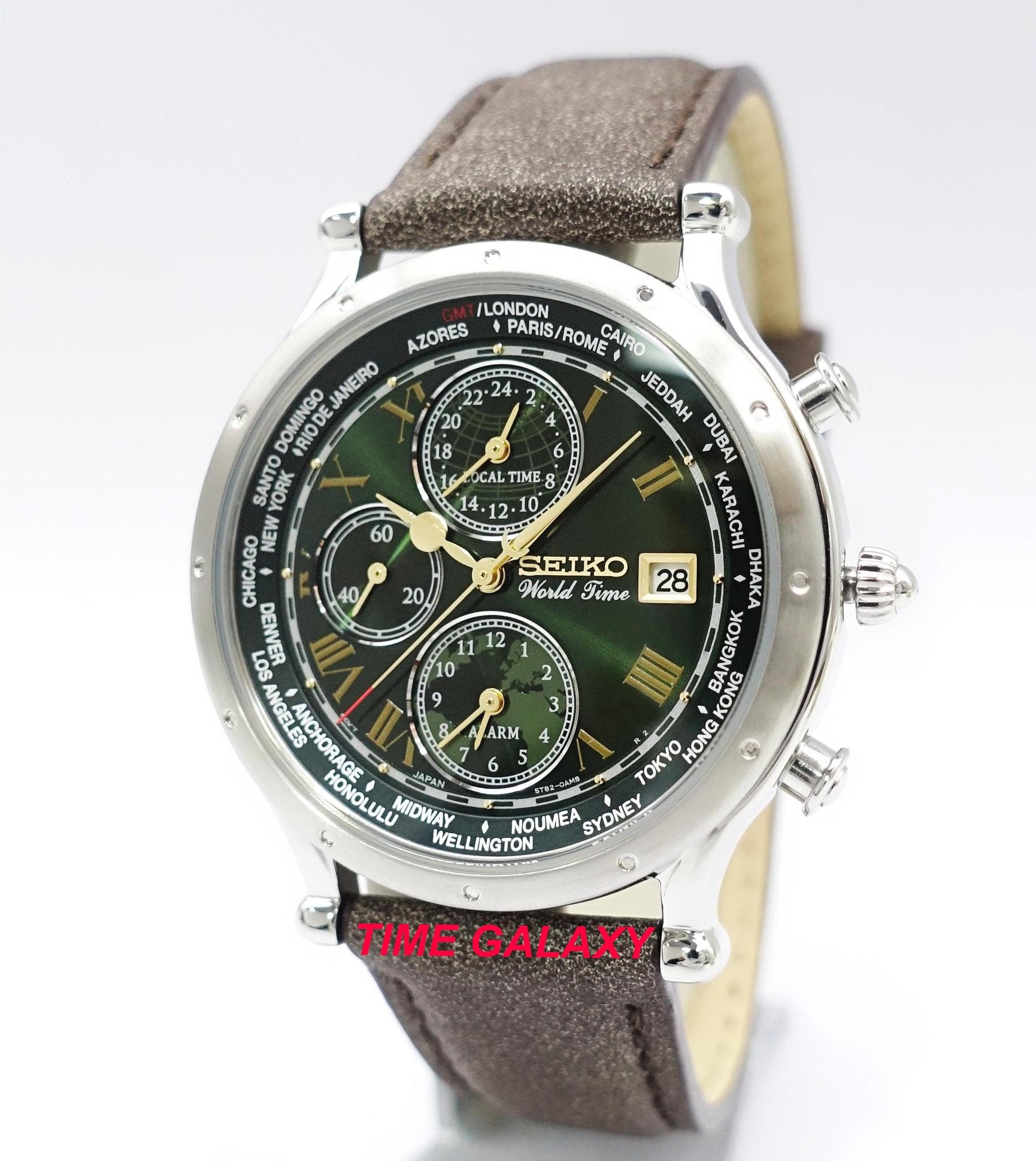 SEIKO Age of Discovery World Time SPL057P1 Limited Watch | Time Galaxy –  Time Galaxy Watch