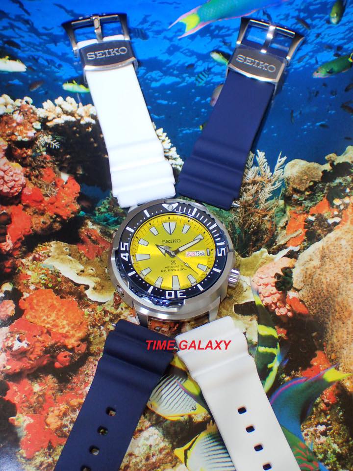 SEIKO Diver's Prospex SRPD15K1 Blue Butterfly Fish | Time Galaxy Watch