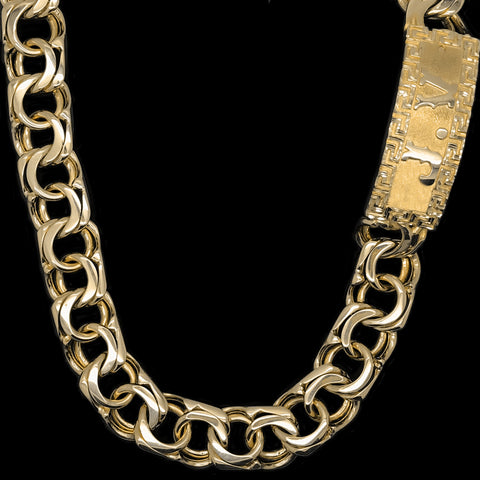 versace cuban link chain