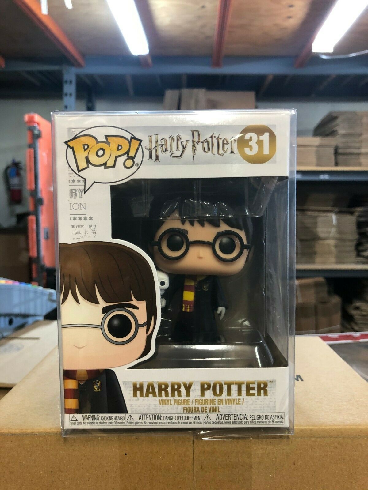 Ambassadeur bekken Bruin Funko POP! Harry Potter HARRY POTTER with Hedwig Figure #31 w/ Protect –  Toystops