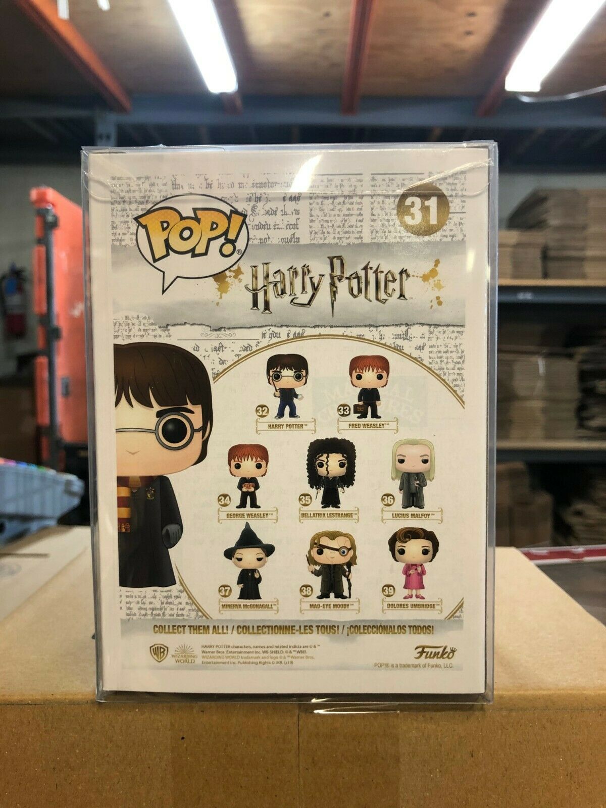 Ambassadeur bekken Bruin Funko POP! Harry Potter HARRY POTTER with Hedwig Figure #31 w/ Protect –  Toystops
