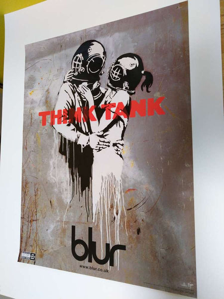 Banksy Blur Think Tank Rare Promotional Poster We Have Your Prints