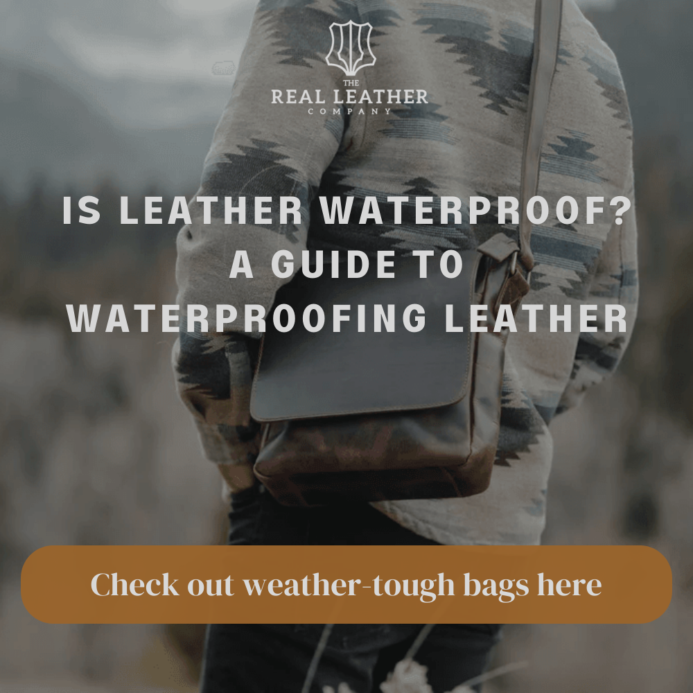 Is leather waterproof?