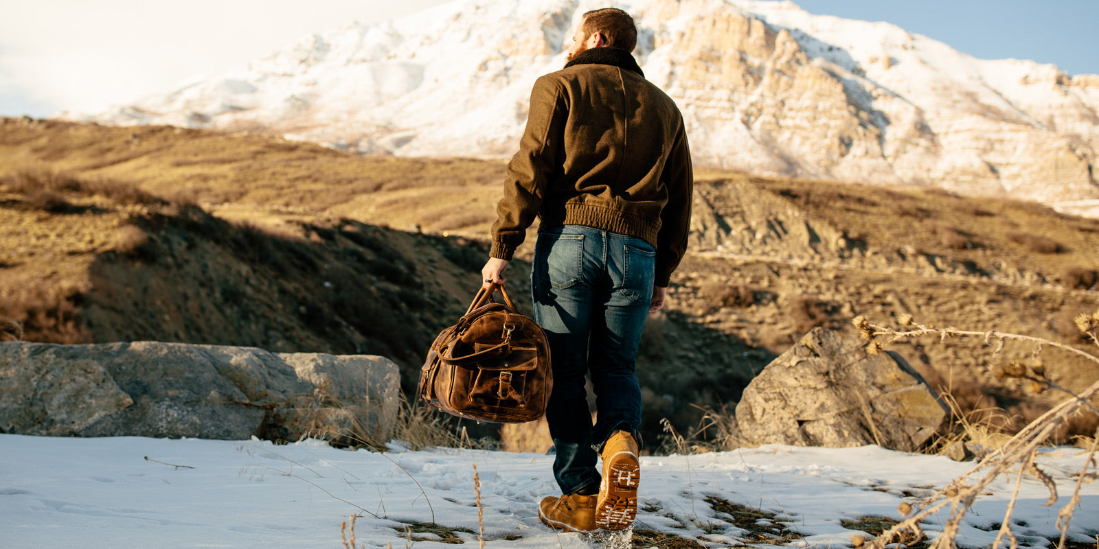 Best Quality Leather Duffle Bag - High On Leather