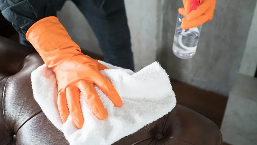 how to clean leather