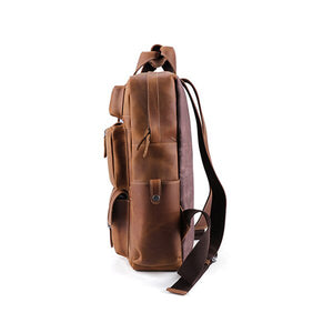 Men's Leather Backpack 15 Inch Laptop Computers for and Women – The Leather Company