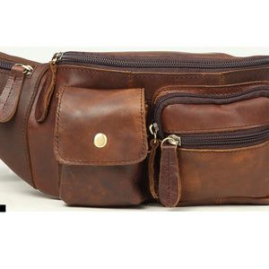 The Fanny Pack | Classic Men's Leather Bum Bag – The Real Leather Company