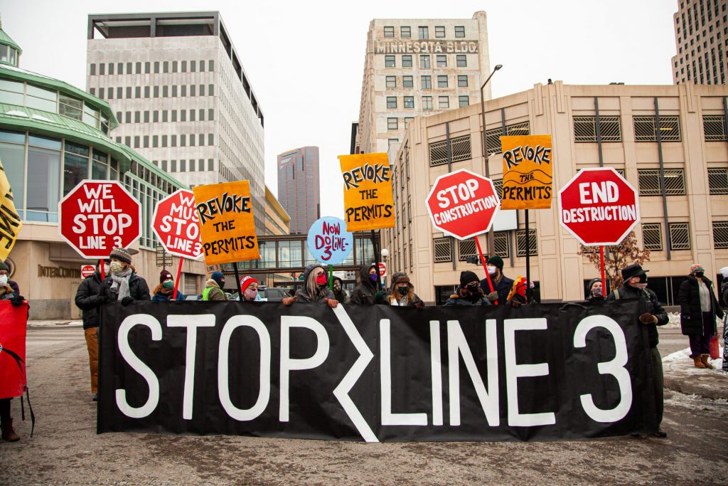 Stop Line 3 Protestors