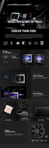 Asus ROG RYUJIN III 360 ARGB Liquid Cooler Black Nav Image 5