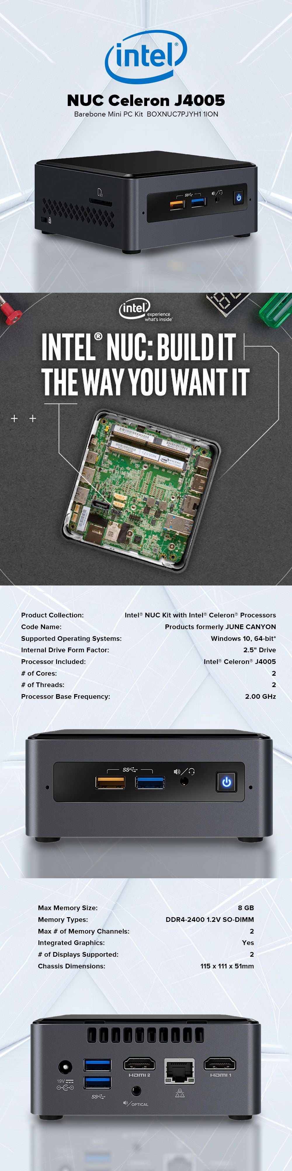 Brand New! Beelink SEi Series Mini PC, i5-12450H 2.00GHz, 16GB