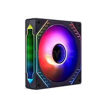 RAKK MARIS ASTRO 120mm 3in1 Chassin Fan 4-pin ARGB with HUB and Remote Black Nav Image 4