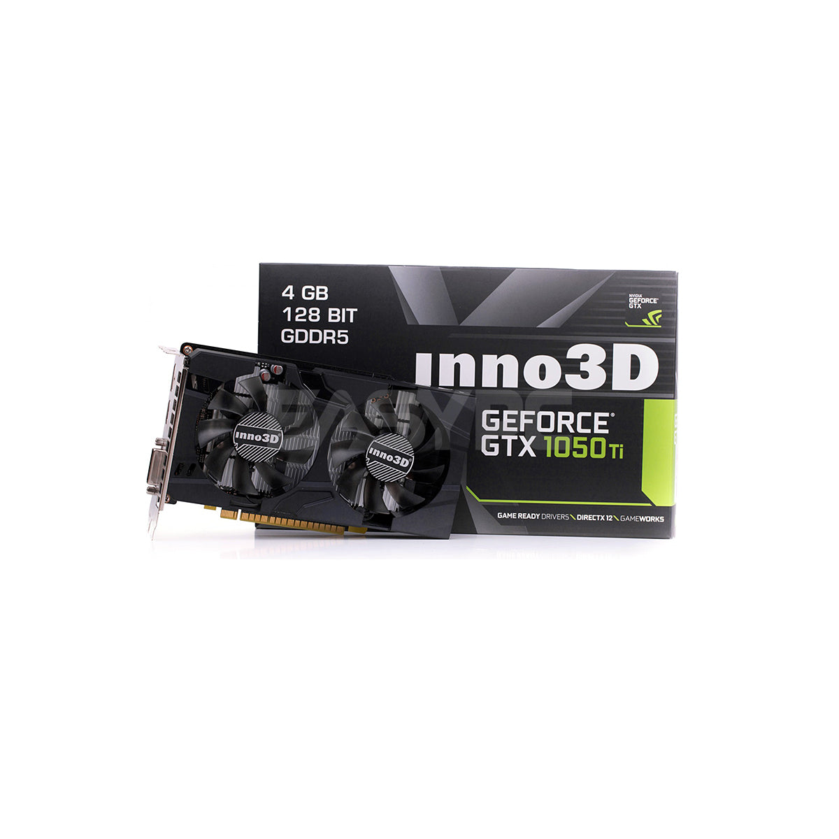 Inno3d Gtx 1050 Ti Twinx 4gb 128bit Ddr5 Gaming Videocard Easypc