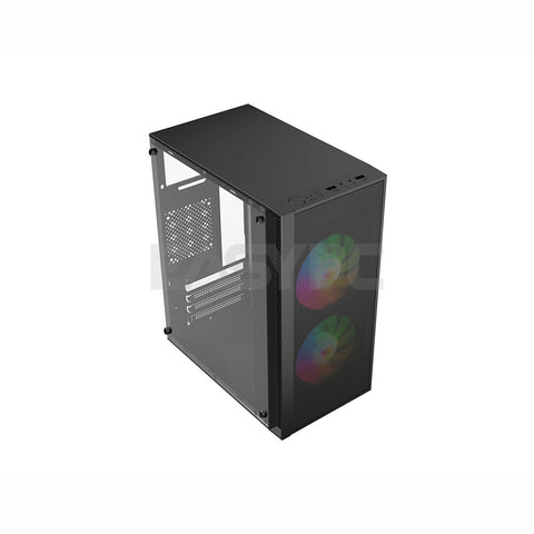 MSI MAG Forge 100R Mid Tower PC Case Black Support ATX / Micro ATX / M –  EasyPC