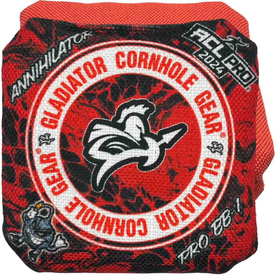 Annihilator Pro BB-1 Cornhole Bags | ACL PRO Carpet Bags 4 Bags / Rampage / N/A (4 Bags Selected)