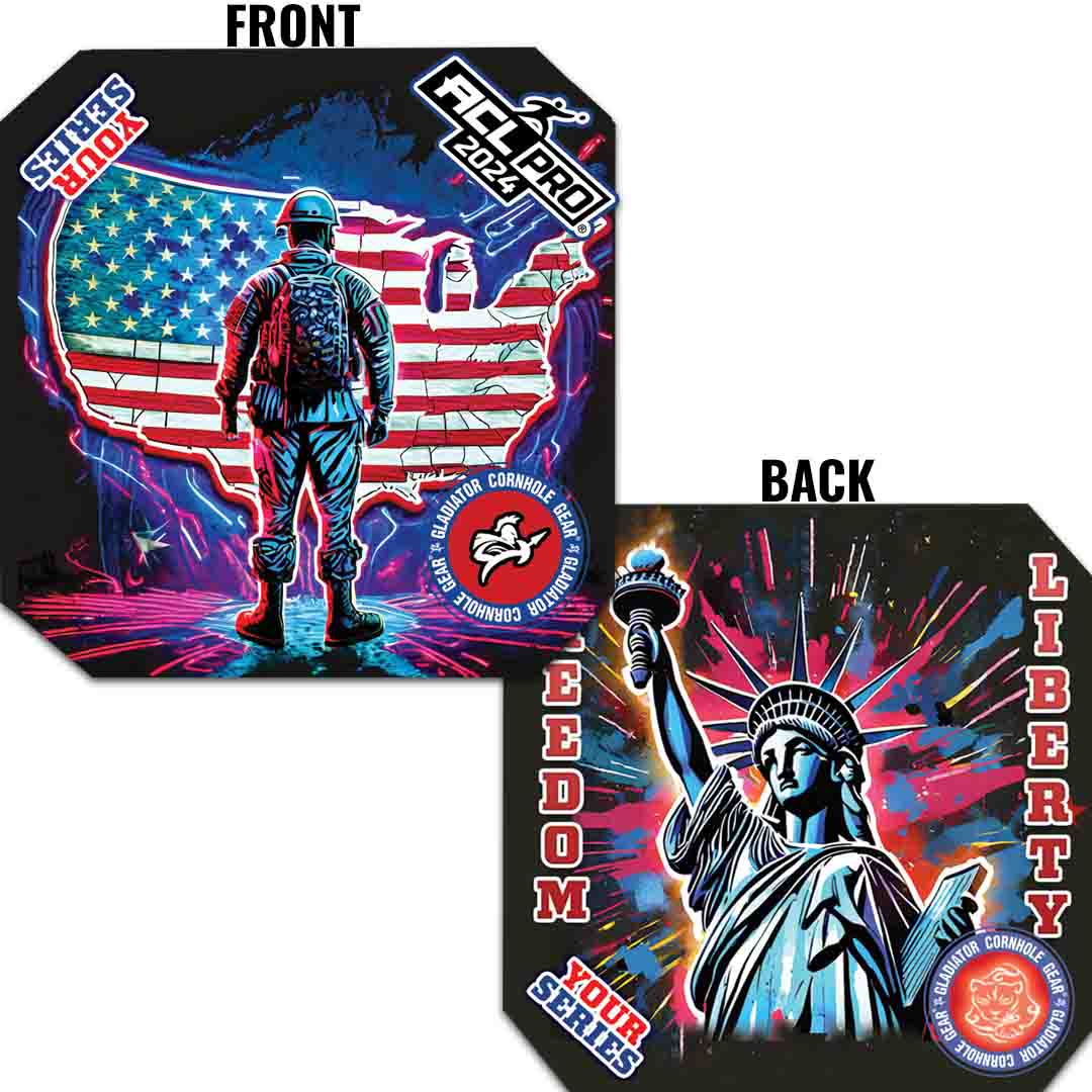 Limited Edition Veterans Day Freedom ACL Pro Cornhole Bags - Gladiator Cornhole Gear