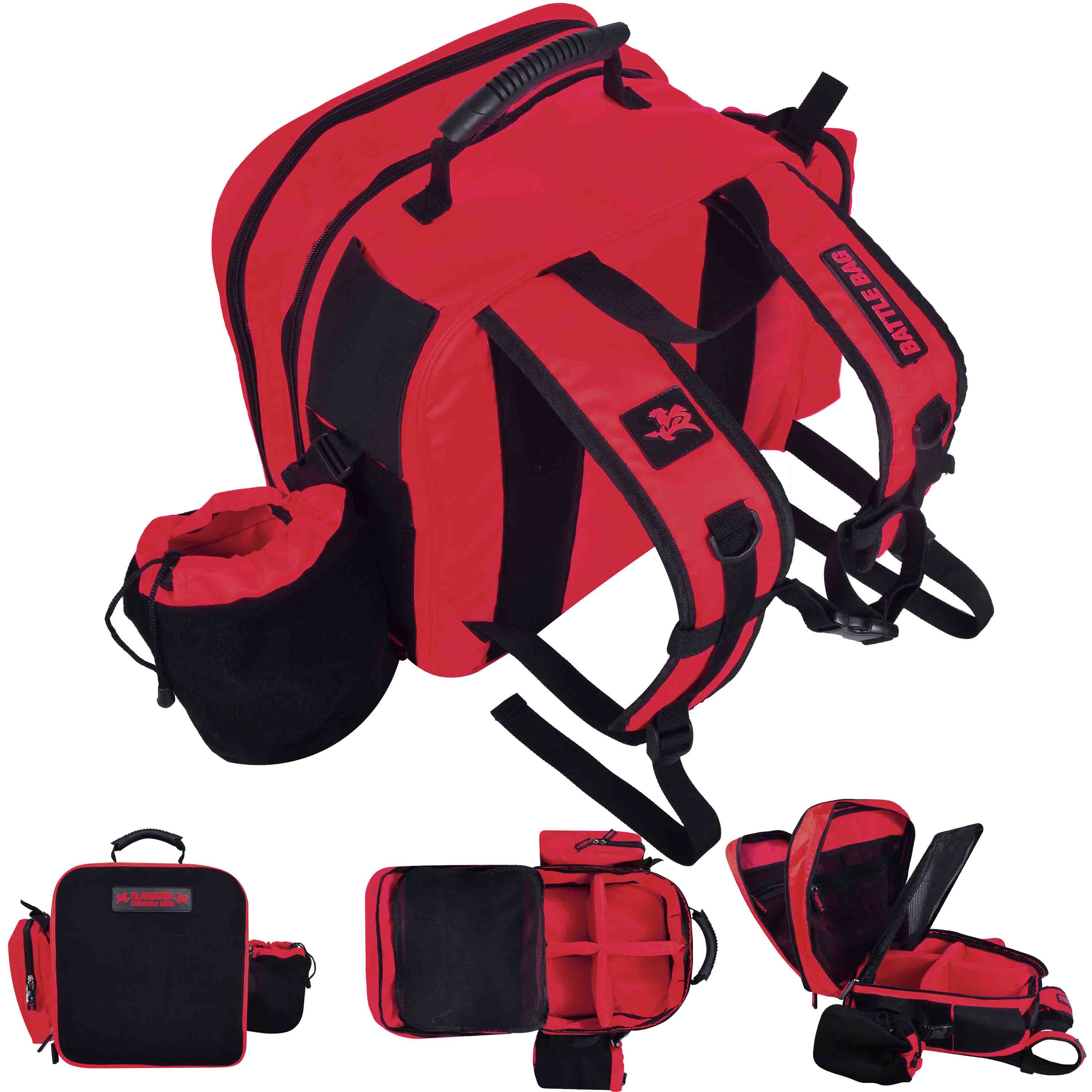 Gladiator Battle Bag Backpack for Bags Red - Gladiator