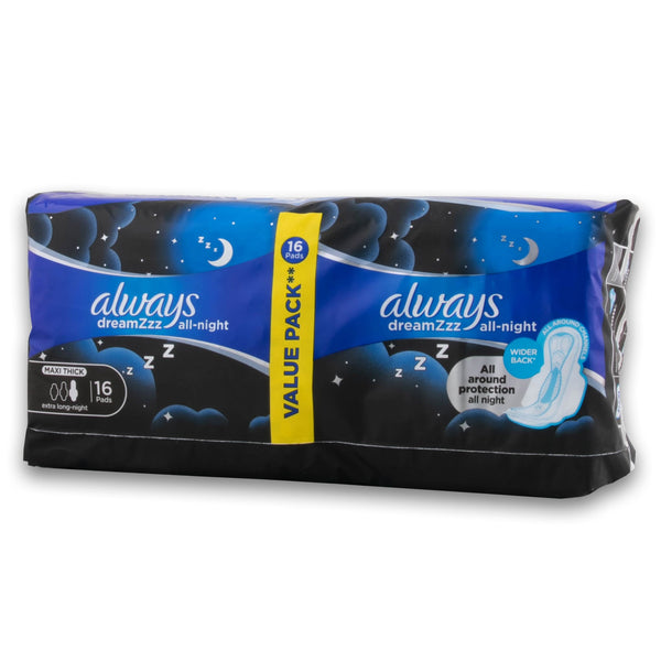 Maxi Thick Sanitary Pads Wings Normal Flow 10 Pack – Cosmetic Connection