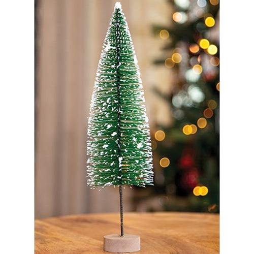 Flocked Mini Bottle Brush Tree Set – Kennedy Sue Gift & Home