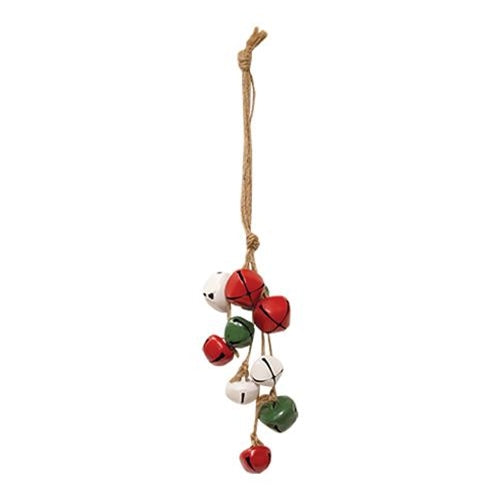 6/Set, Red Bead & Jingle Bell Ornaments – The Fox Decor
