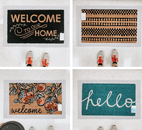 Layered Doormats for Summer - How to Mix and Match - Making Joy