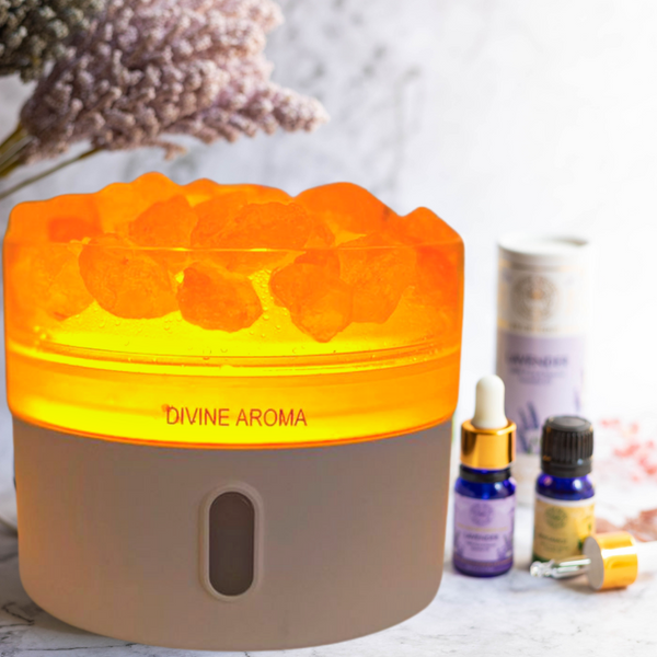 Muenkel DOFT Aroma Diffuser mit Duftöl WOODI und WINTA im SET