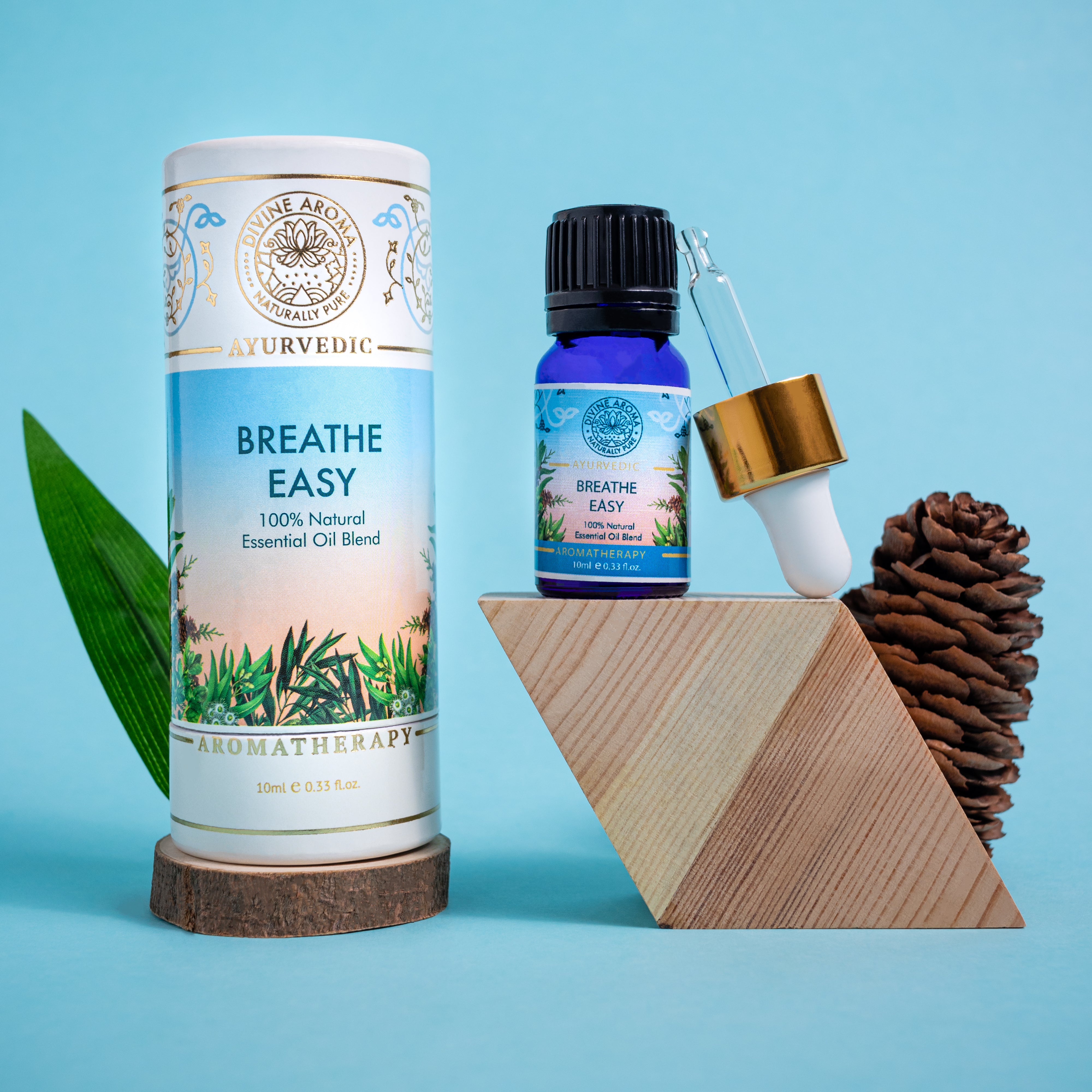 Breathe Easy Blend For respiratory decongestion Divine Aroma