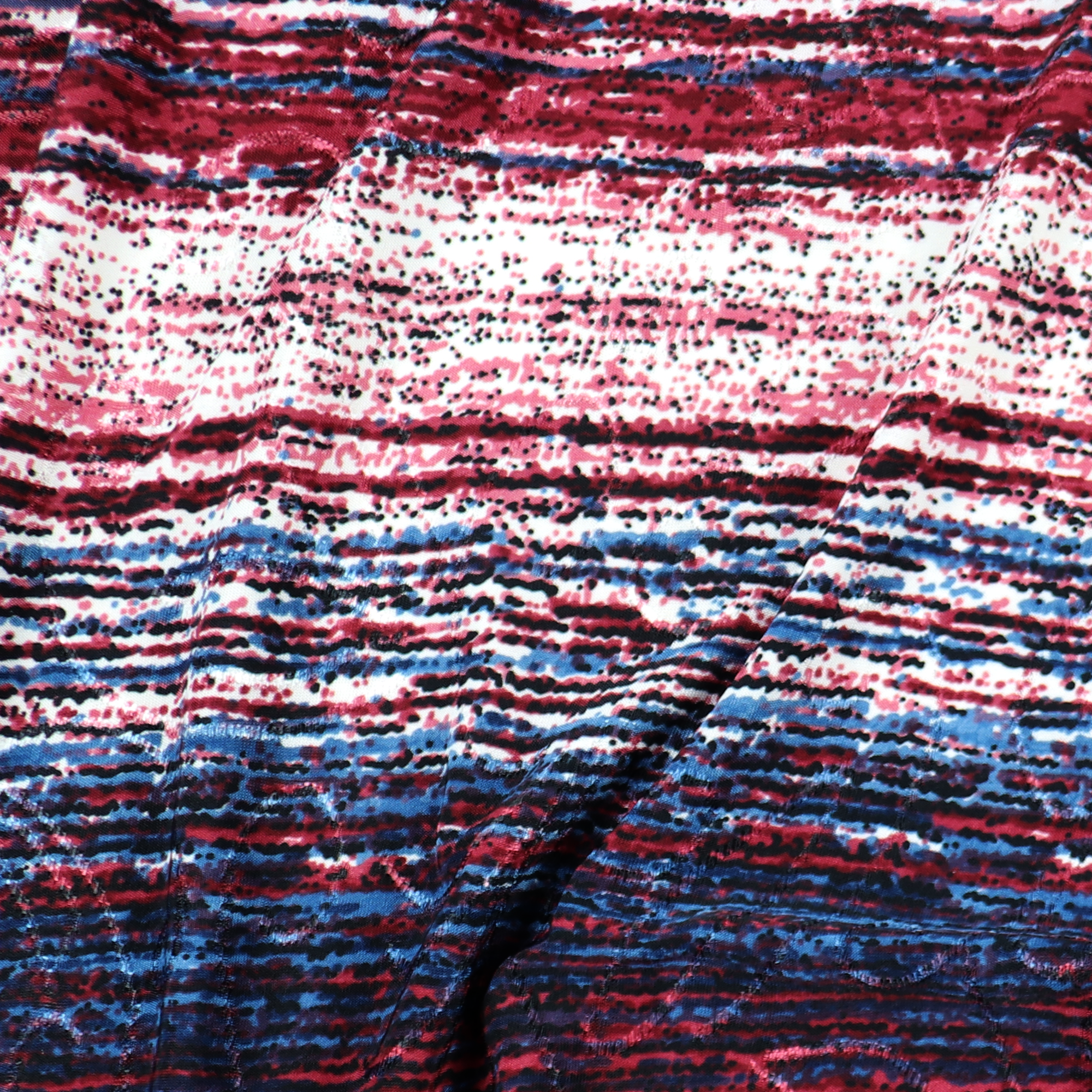  Thecookie Rib Fabric Knitted Colorful Stripes 2 * 1