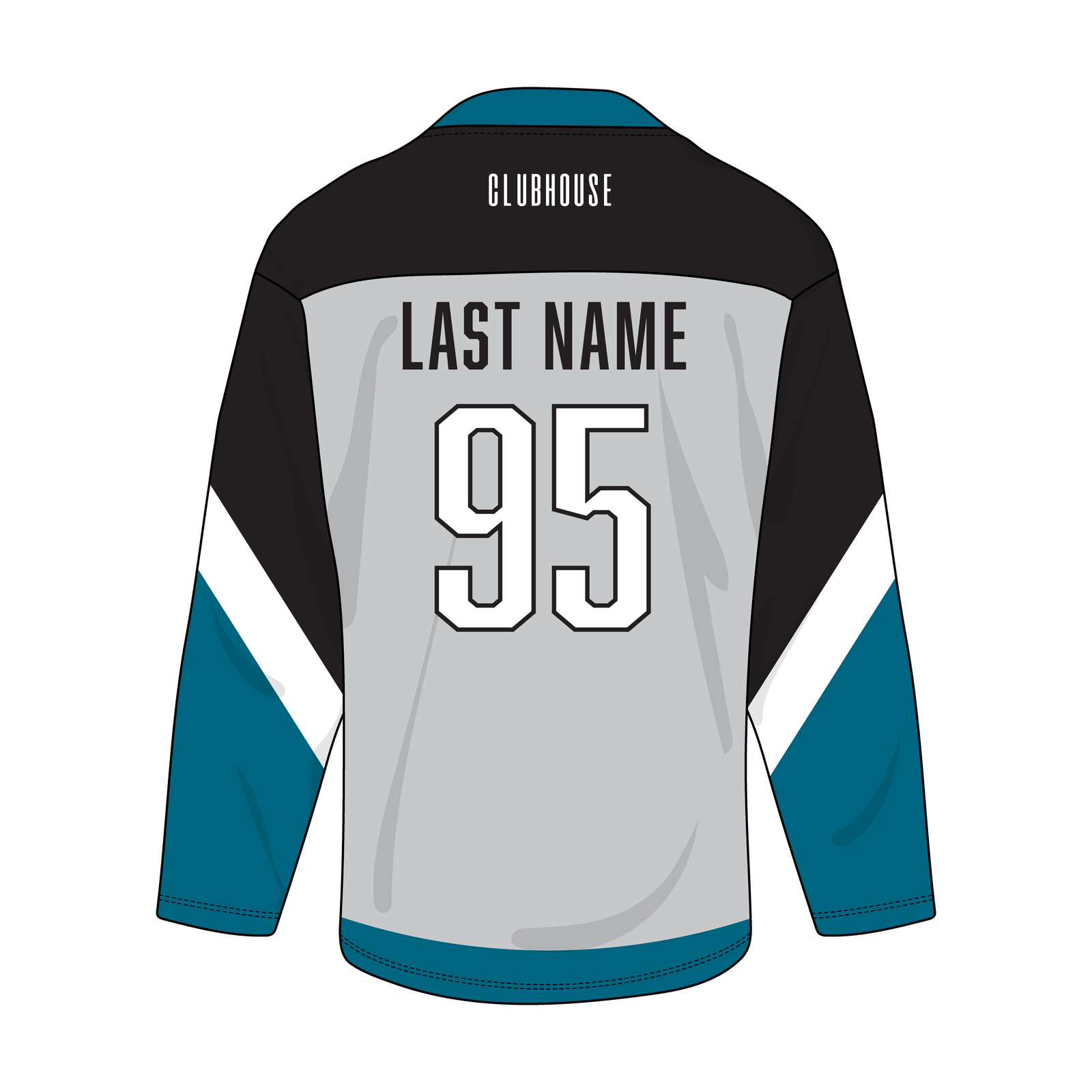 Download San Jose Hockey Jersey Vector Design Template