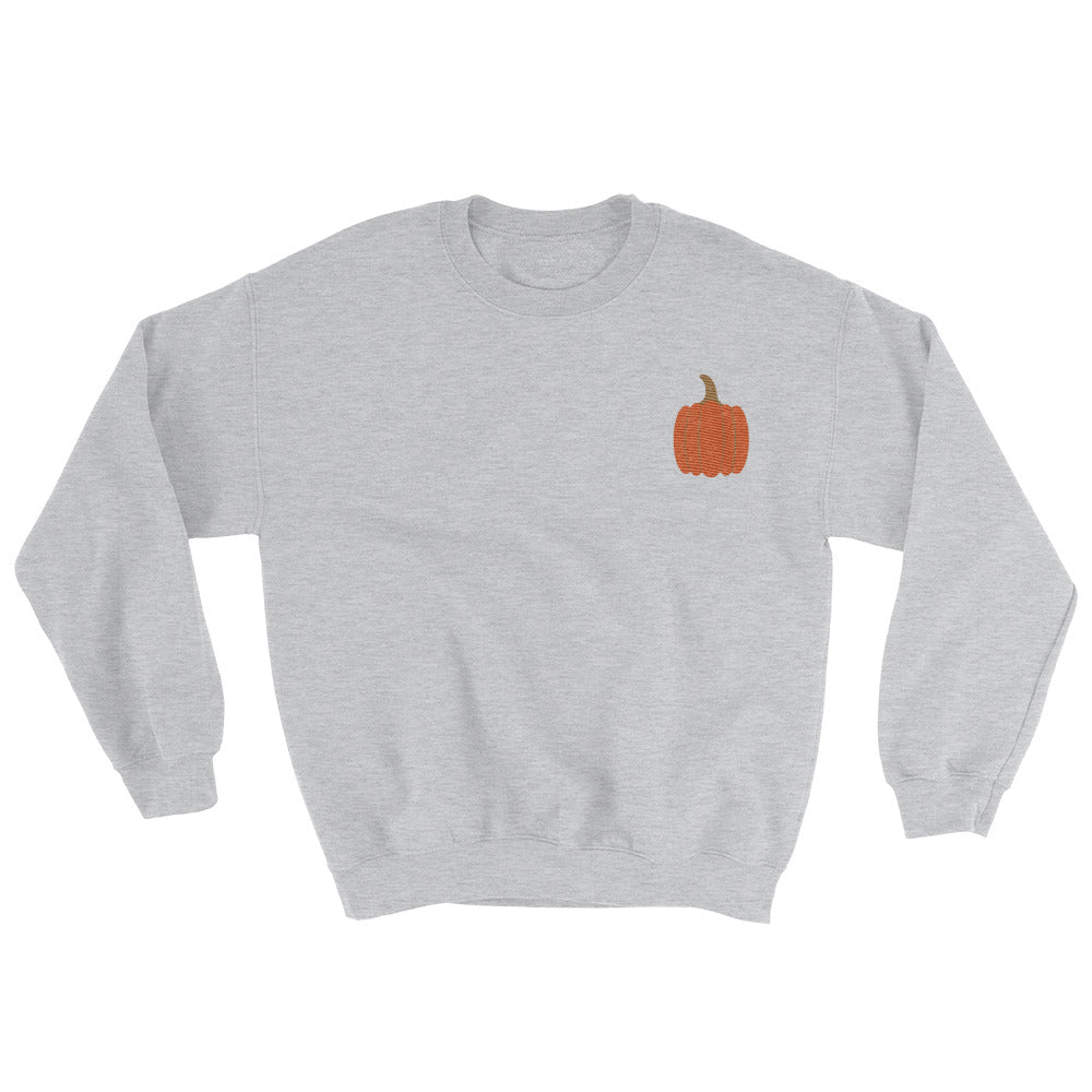 orange pumpkin sweatshirt