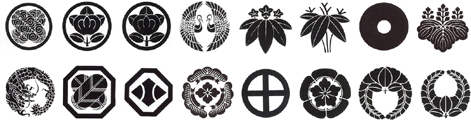 Crest List for Samurai Armor