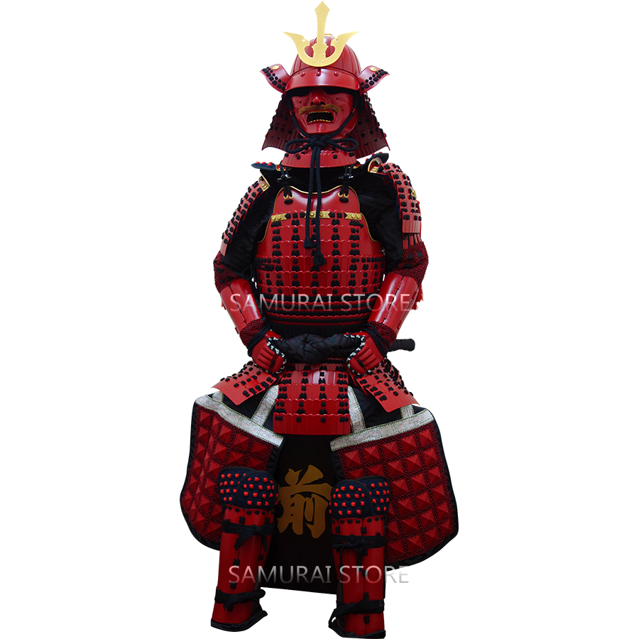 L004 Red Iyozane Armor Samurai Store