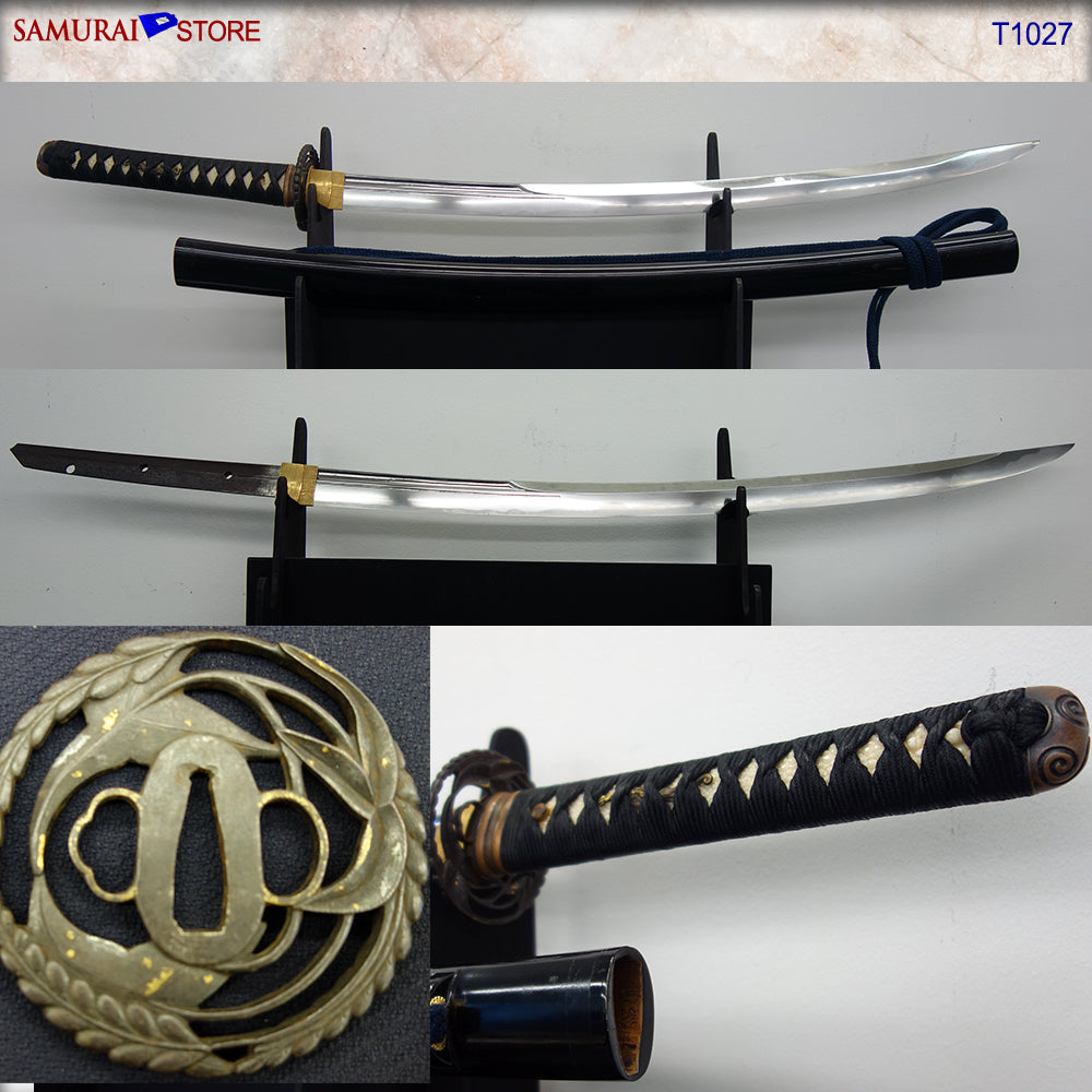 T1027 Katana Sword Tachi style Antique 1500's | SAMURAI STORE
