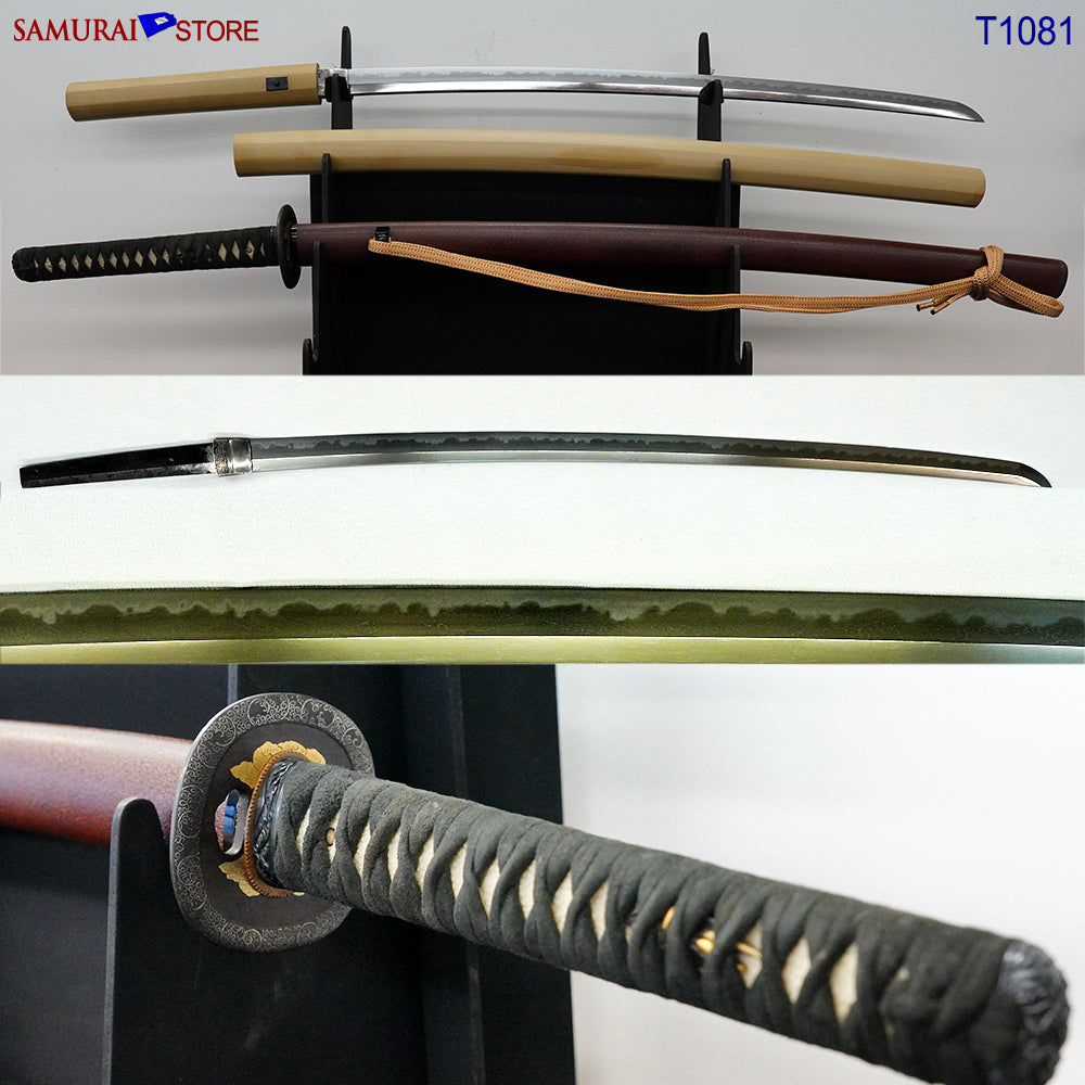 T1081 Katana Sword IESUKE - Antique w/ NBTHK certificate | SAMURAI STORE