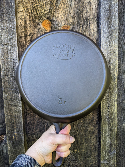 Vintage Restored Wagner Ware Sidney-O #6 Cast Iron Skillet PN:1056E CA  1935-1959