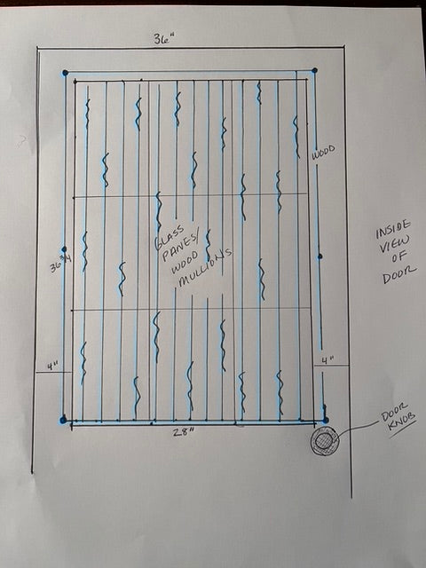 Custom Window Grate- 24" height x 30" width